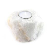 Crystal Quartz Rough Candle Holder