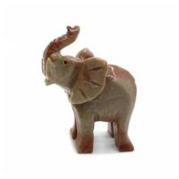 Elephant Soapstone Statue