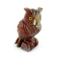 Soapstone Owl Statue